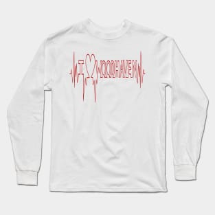 I Love Woodhaven Pulse Long Sleeve T-Shirt